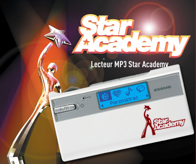Lecteur MP3 Cr�ative Star Academy