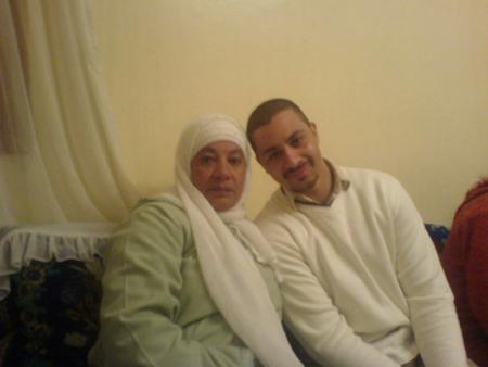 c'est maman et mon frere