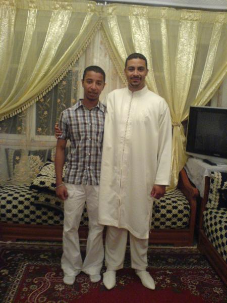 c'est moi avec mon frere