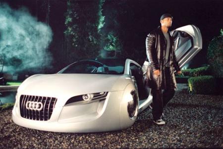 Will Smith et sa voiture audi
